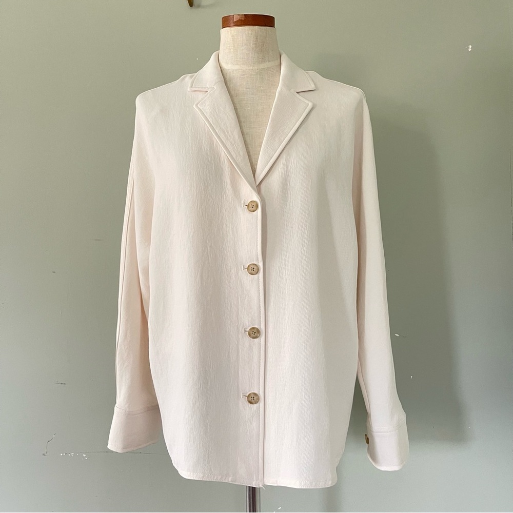 Wilfred Off-White Button Down Shirt